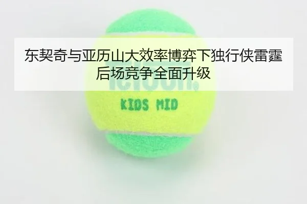 东契奇与亚历山大效率博弈下独行侠雷霆后场竞争全面升级